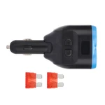 Dual Usb Car Lcd Cigarette Lighter Socket 12V / 24V Charger Power Adapter. Fixed Price $19.46.