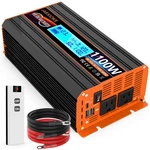 1100 Watt Pure Sine Wave Power Inverter 12V Dc To 110V 120V Converter For Fam.... Fixed Price $142.51.