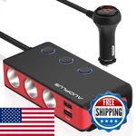 Auoplus Car Cigarette Lighter Adapter Usb Charger 30W And Quick 3.0. Fixed Price $34.34.