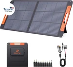100W Portable Solar Panel With Angle GUIDE,23.5% Efficiency Foldable. Fixed Price $172.64.