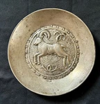 Vintage Aries Zodiac Ram Dish 830 Silver Trinket Bowl Scandinavian Mid Century. Fixed Price $119.99.