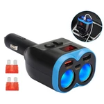 12V Dual Usb Charger Power Adapter Car Lcd Cigarette Lighter Socket Splitter. Fixed Price $16.98.