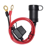 Sparking 3FT Car Female Cigarette Lighter Plug Socket To Eyelet Terminals. Fixed Price $12.46.