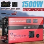 1500W 12V 110V Convertidor 4 Usb Para Carro Coche Auto Inversor Corriente. Fixed Price $51.75.