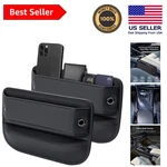 Luxury Leather Car Seat Gap Filler Organizer - Essential 2 Pack For All Vehicles. Fixed Price $70.36.
