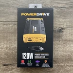 Powerdrive Watt Slim Plug-in Inverter With Ac, Usb A/c Ports PD120 New. Fixed Price $18.00.