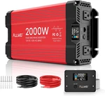 2000W Pure Sine Wave Inverter 12V Dc To 110V/120V Ac Converter, Surge 4000W,. Fixed Price $233.39.