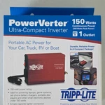 Tripp Lite 150W Car Power Inverter Outlet Auto Ultra PV150 New. Fixed Price $24.99.