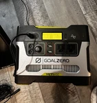 Goalzero Yeti 400 Power Station With Boulder 50 Solar Panel Ac Charger & Cases. Fixed Price $500.00.
