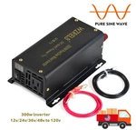 Wzrelb 300W Pure Sine Wave Inverter DC48V To Ac 110V120VPOWER CONVERTER600W Peak. Fixed Price $63.90.