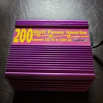 Rally 400 Watt Power Inverter 12V Dc To 120V Ac No. 7292 Purple. Fixed Price $14.00.