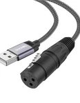 Xlr To Usb Adapter, Microphone Cable For Recording, Living Broadcast With Dac.... Fixed Price $22.30.