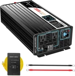 2000W Pure Sine Wave Solar Inverter Dc 12V To 120V For Home & Rv. Fixed Price $276.99.