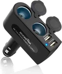 Rocketek In 1 Multi Power 2-SOCKET Car Splitter Cigarette Lighter Adapter 24V. Fixed Price $14.95.