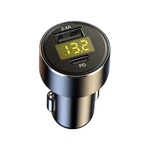 12/24V Led Digital Display Usb Type-c Pd Car Charger 18W 2.4A Cigarette Lighter. Fixed Price $10.33.