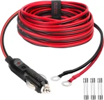 Cuzec Heavy-duty 15A Male Plug Cigarette Lighter Adapter Power Supply Cord With. Fixed Price $18.28.