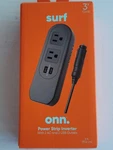 Onn Power Strip Inverter With 2 Ac And Usb Outlets - New Sealed. Fixed Price $24.00.