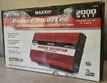Vector VEC054D Maxxsst 2000 Watt Mobile Ac Power Inverter #143O. Fixed Price $220.00.