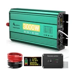 3000 Watt Inverter 12V To 110V/120V 6000W Peak Truck Power For Vehic.... Fixed Price $281.14.