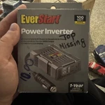 Everstart 100W Slim Vehicle Power Inverter Dc/ac With Usb (70000MC). Fixed Price $18.50.