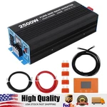 2500W Pure Sine Wave Inverter, 12V Dc To 120V Ac Converter, Built-in Usb Port. Fixed Price $178.39.