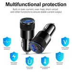 Fast Usb Car Charger Cigarette Lighter Socket 2 Port Adapter For Samsung Iphone. Fixed Price $6.99.