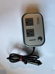 Foval 200W Power Inverter SHR-NX2011SK-2 Converter Grey Used Tested DC12V. Fixed Price $8.00.
