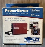 Tripp Lite Powerverter Inverter 150 Watts Portable Ac For Auto/rv/boat. Fixed Price $19.95.