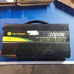 John Deere 2000W Power Inverter TY26330 Overload & Low-battery Indicator. Fixed Price $35.00.