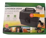 Travel Time Lunchbox Stove 150 Watt Power 6 Foot Cord 12 Volt Lighter Plug. Fixed Price $22.95.