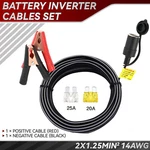 12V Battery Cigarette Lighter Adapter Socket Alligator Clip Clamp 10FT Cable. Fixed Price $13.98.