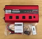 Used 3000W Power Inverter 12V To 110V/120V Dc Ac Lcd Display. Fixed Price $68.99.