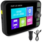 Camecho Dab Car Radio Adapter Bluetooth Fm Transmitter With 2 4 Lcd Handsfree. Fixed Price $51.70.
