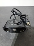 Bestek 150W 2-SOCKET Cigarette Lighter Splitter Power Adapter With Usb Outlets. Fixed Price $9.49.