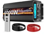 4000 Watt Power Inverter 12V Dc To 110V 120V Converter For Family Rv Off Grid.... Fixed Price $150.00.
