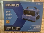 Nib Kobalt 300W Portable Battery Power Inverter 120V 40V Max 5149487 (tool Only). Fixed Price $31.31.