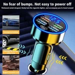 Car Charger Led Cigarette Lighter Socket 4 Port Usb Super Fast Charging +type-c. Fixed Price $8.59.