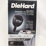 Diehard 140 Watt Power Inverter 12V Dc To 110 Volts Ac 5 Usb. Fixed Price $14.91.