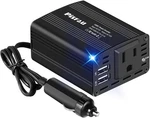 150W Power Inverter 12V Dc To 110V Car Plug Adapter Outlet Converter Black. Fixed Price $35.94.