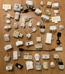 Vintage Teleadapt Regional Paks - Phone Adapter Power Plug Connective Solution. Fixed Price $40.00.
