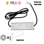 Us 60W-400W Power Supply AC110V To DC12V/24V Led Driver Transformer Adapter IP67. Fixed Price $55.80.