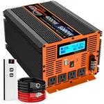 4000 Watt Pure Sine Wave Power Inverter 12V Dc To 110V 120V. Fixed Price $335.20.