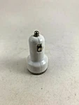OB8 White Usb Port Charger For Use Car Cigarette Lighter Input 12V Output 5V. Fixed Price $5.00.
