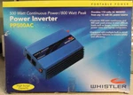 Whistler Inverter PP500AC Watt Continuous POWER/800 Peak. Fixed Price $35.00.