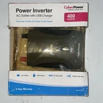 Cyberpower CPS400AI Watt Car Inverter With Usb Port New Box. Fixed Price $24.00.