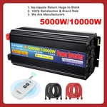 5000W 10000W Power Inverter Dc 12V To Ac 110V Converter W/ 4 Sockets Usb Remote. Fixed Price $224.99.