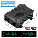 Mfuzop 12V24V Pure Sine Wave Dual Voltage Inverter 1500W3000W Portable Vehicle. Fixed Price $162.50.