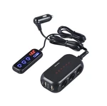 RS-21S 3-WAY Car Cigarette Lighter Splitter/adapter/charger + Usb 3.4AMP, With. Fixed Price $62.93.