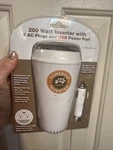 New Powerline Powercup Ac Inverter 200W Mobile With Usb Port & Powers 3 Devices. Fixed Price $28.92.