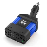 Ampeak 150W Car Power Inverter - Blue Dc 12V To Ac 110V (v). Fixed Price $24.97.